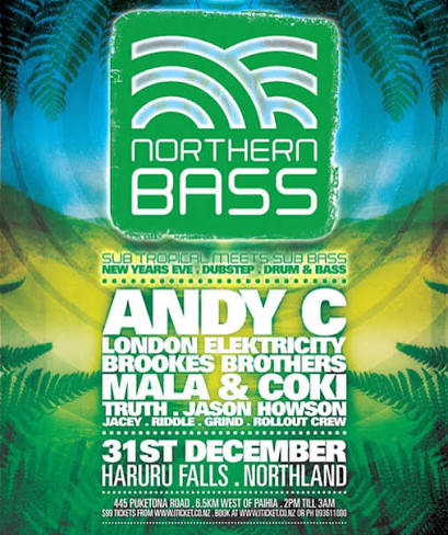 Northern Bass 2011 Festival Poster