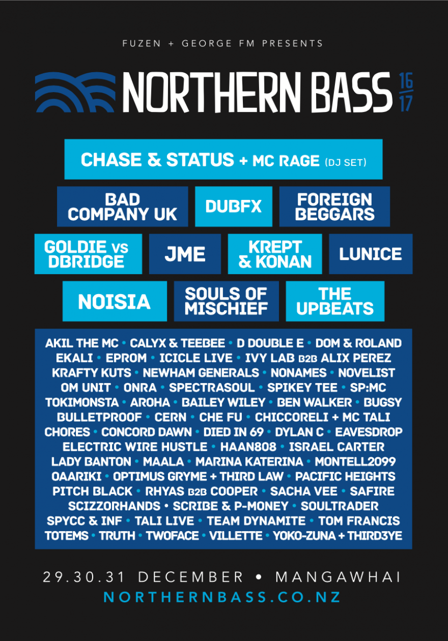Northern Bass 2016 Festival Poster
