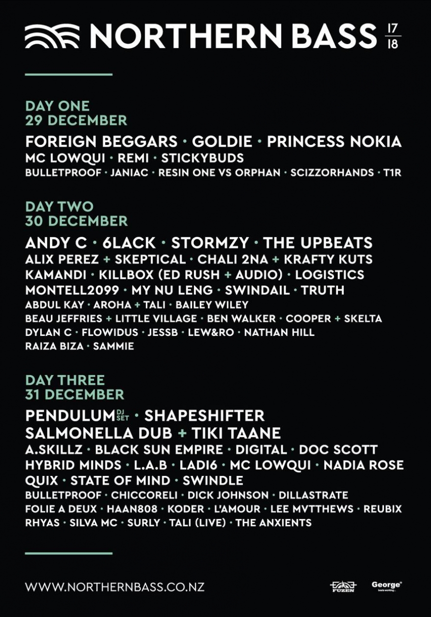 Northern Bass 2017 Festival Poster