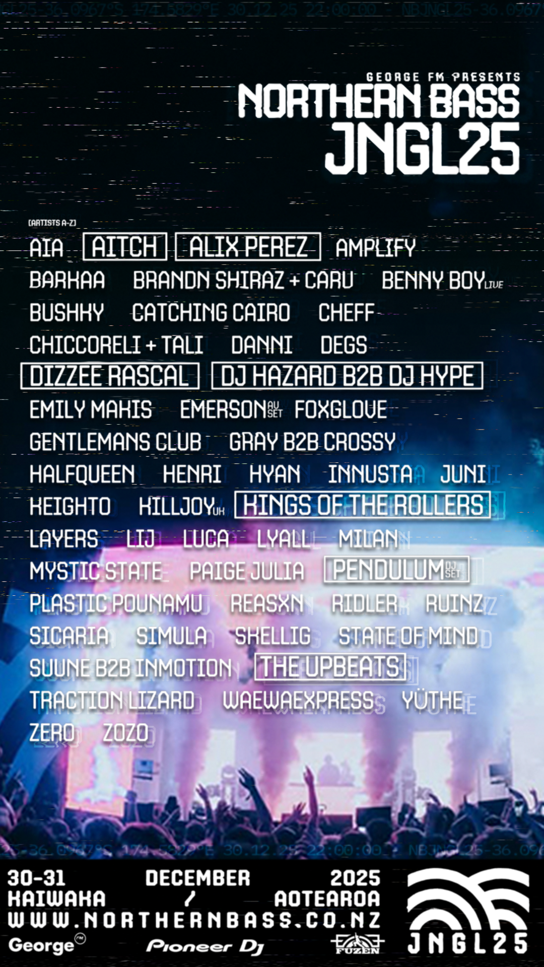 Northern Bass JNGL25 - Lineup Announcement