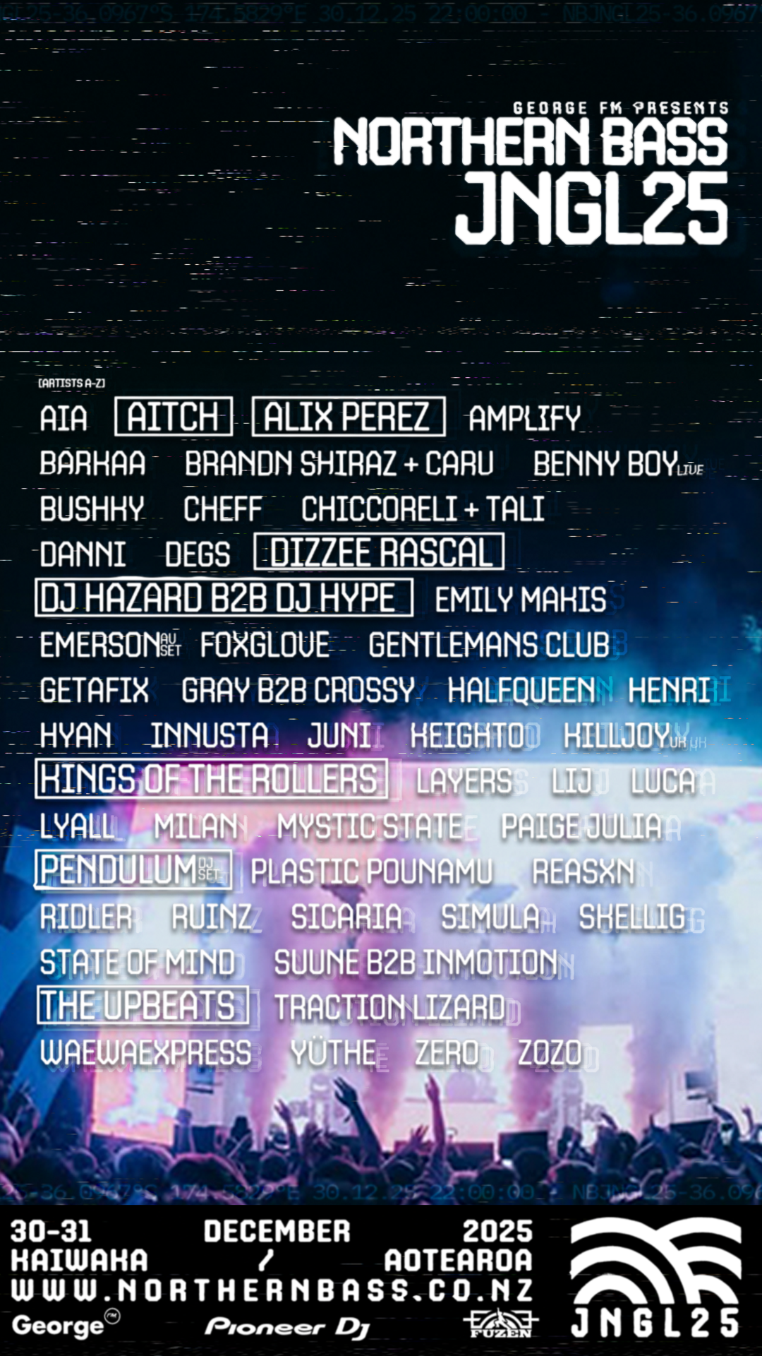 Northern Bass JNGL25 - Lineup Announcement